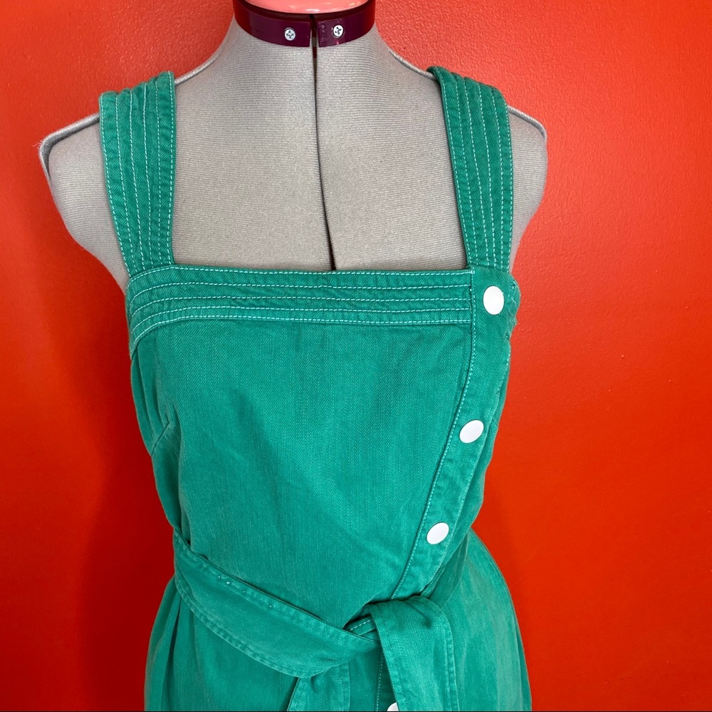 NWOT Anthropologie Elizabeth Button-Front Dress - Picture 7 of 8